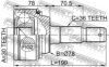 FEBEST 0110-200 Joint, drive shaft